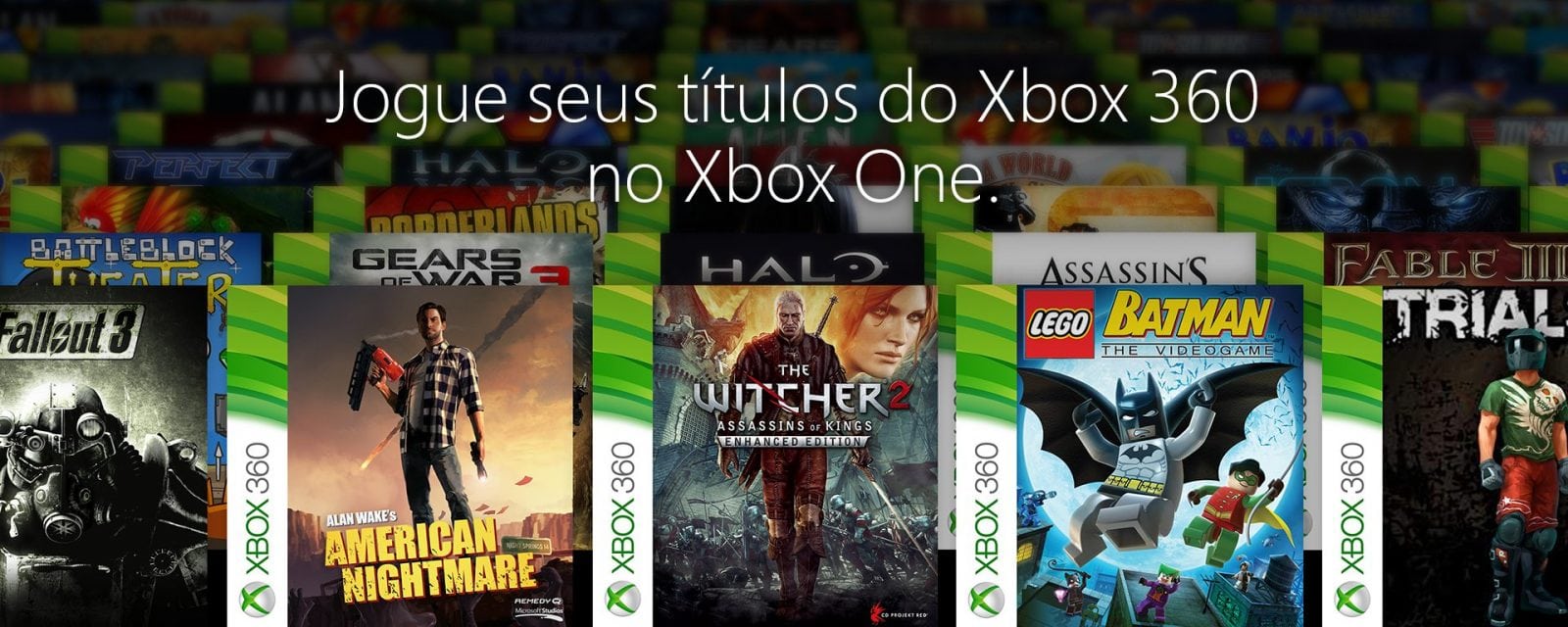 Cinco jogos retrocompatíveis para Xbox One e Xbox 360 estão de