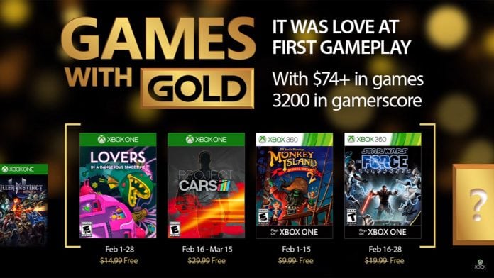 games with gold fevereiro 2017