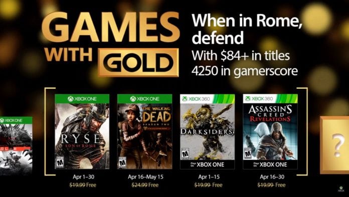 games with gold abril 2017