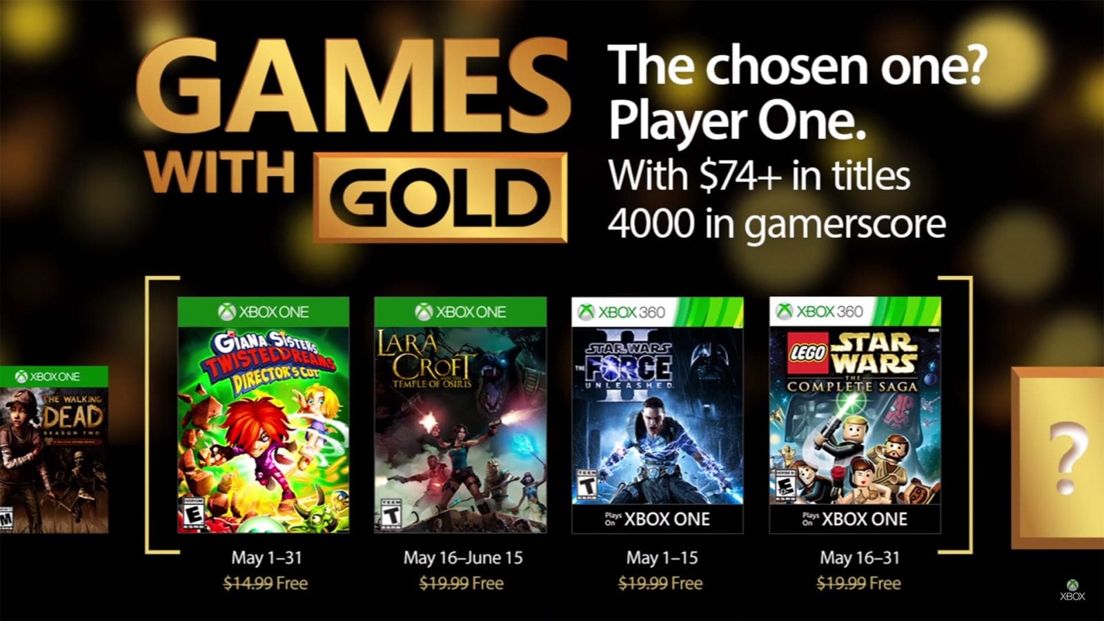 VÍDEO: Jogos Grátis - Games with Gold - XBOX One e 360 - Junho 2017