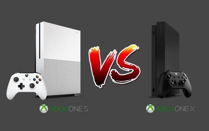 Xbox One S vs Xbox One X