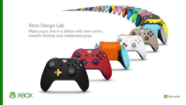 Controle Xbox One design lab