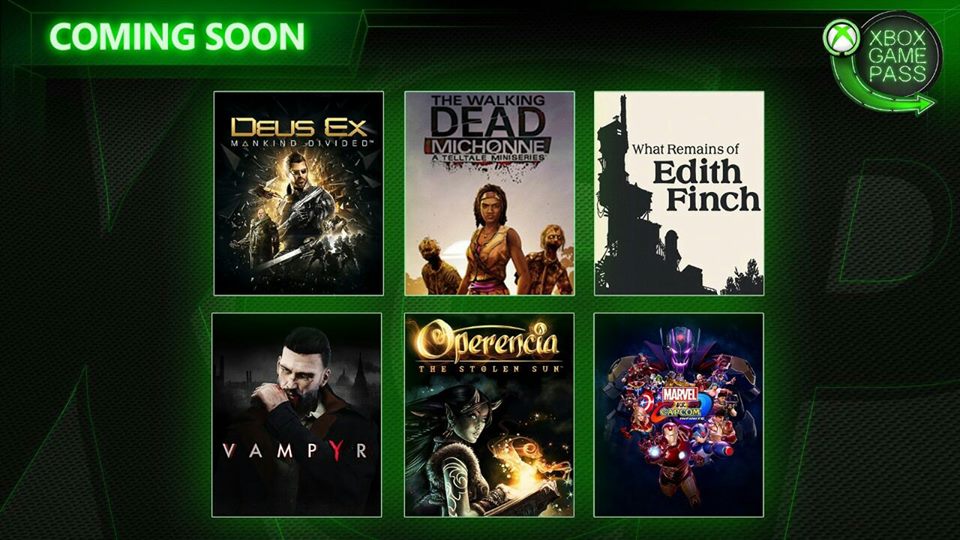 Xbox Game Pass recebe mais 6 jogos, mas 6 também saem