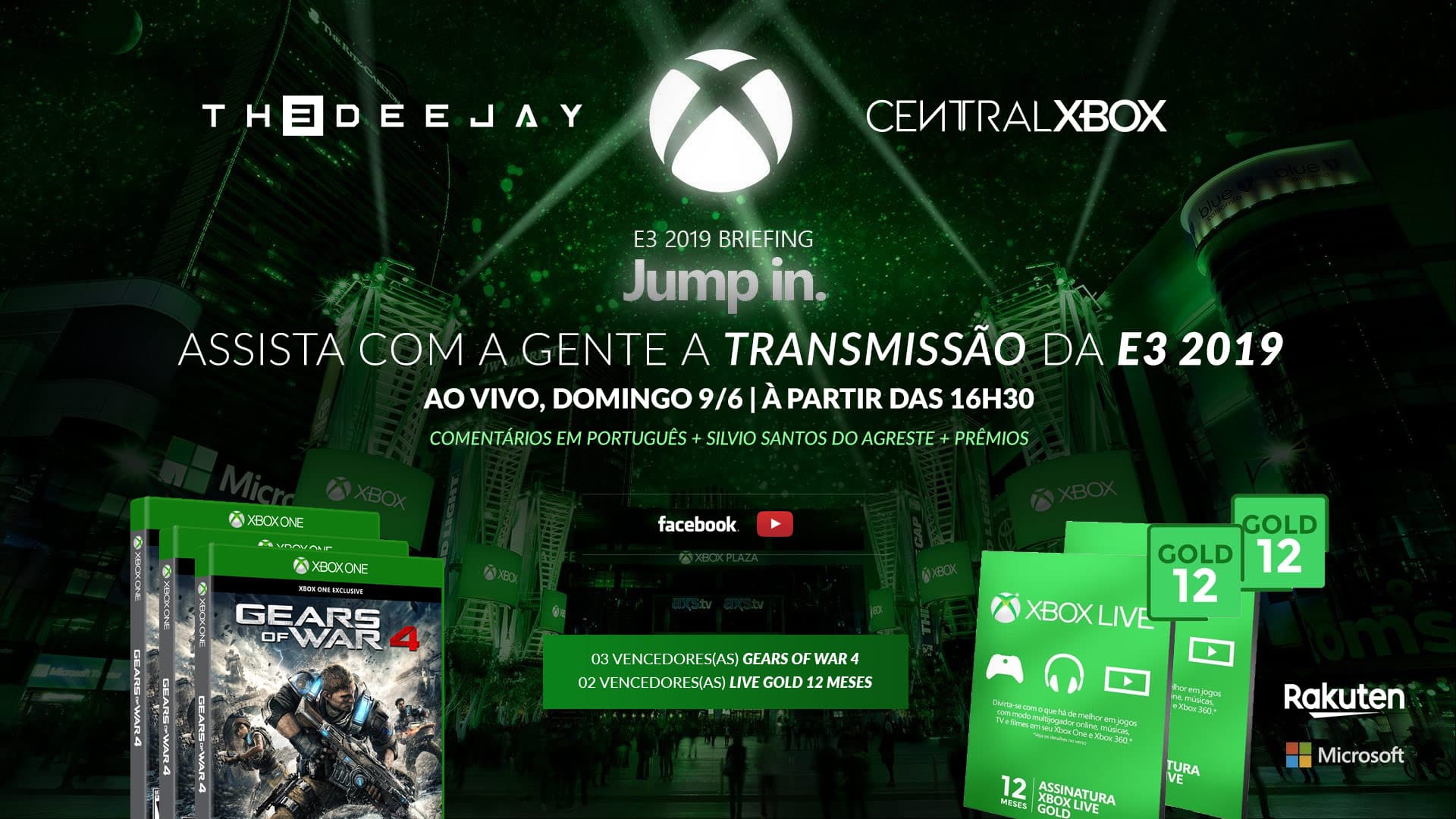 Microsoft também oferece promoção em seus jogos durante a E3 2019