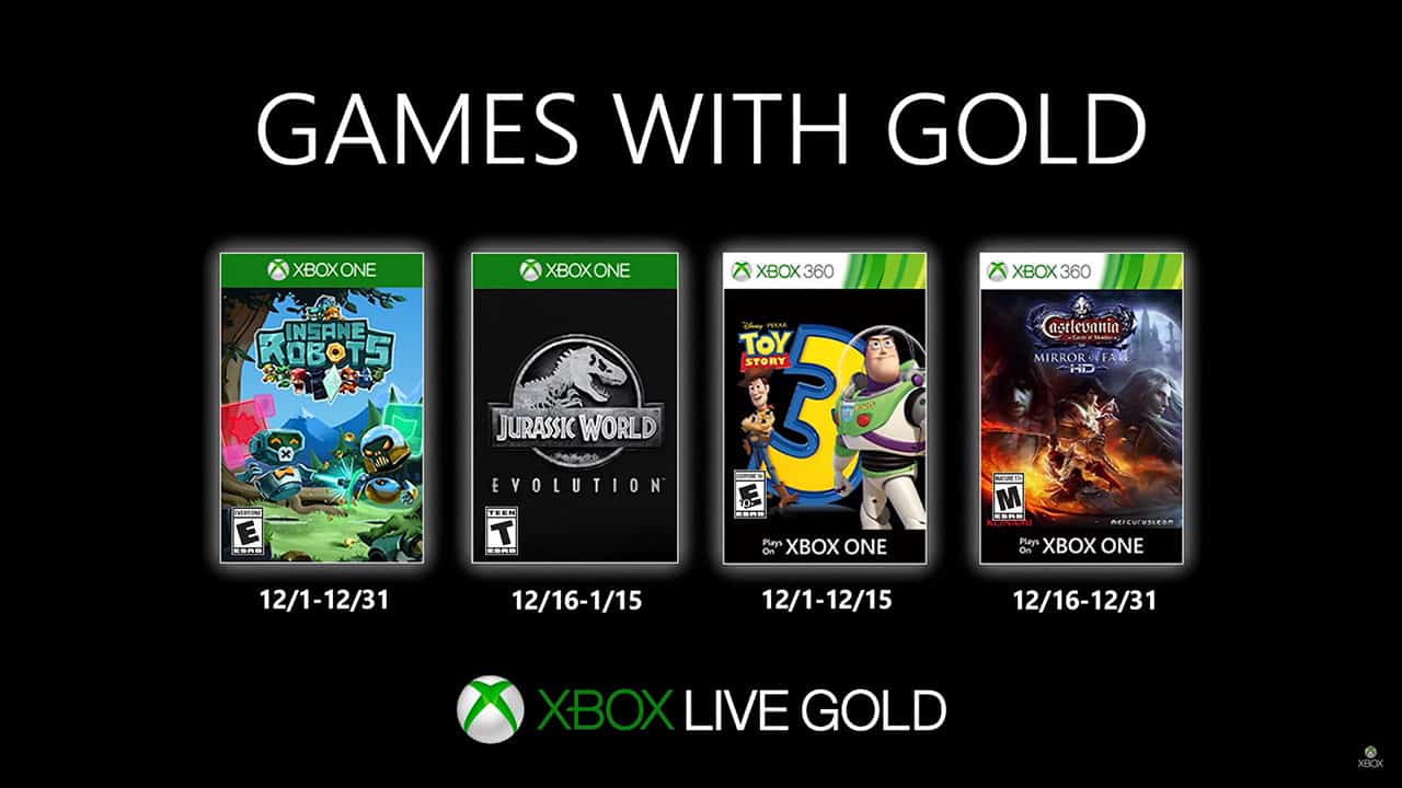 games with gold dezembro