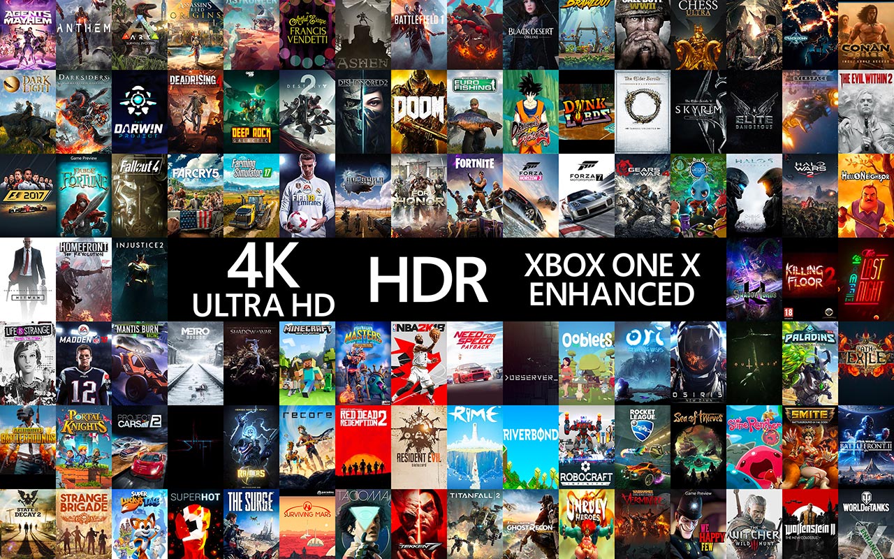 Confira todos os Jogos Otimizados para Xbox One X