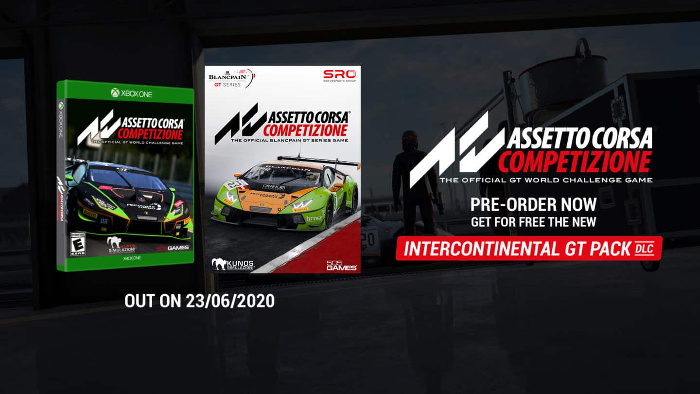  Assetto Corsa Competizione - Xbox One : 505 Games: Video Games