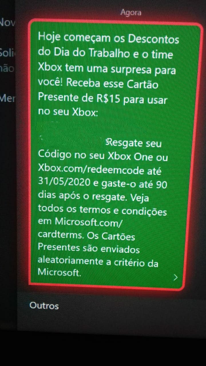 R$15 Xbox Store - Cartão-Presente Digital - [Exclusivo Brasil]