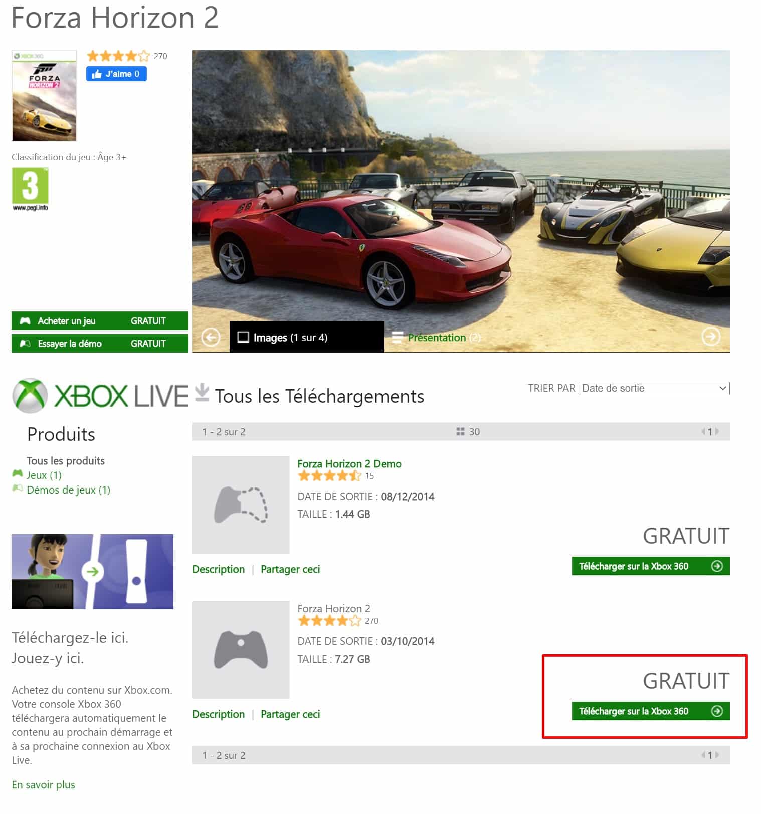 Forza Horizon 2 - Xbox 360