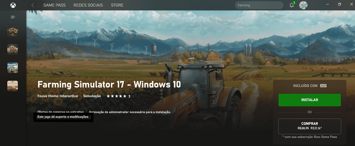 Meu XBOX GAME PASS não pode instalar nada pois o Serviço de Jogos é -  Microsoft Community