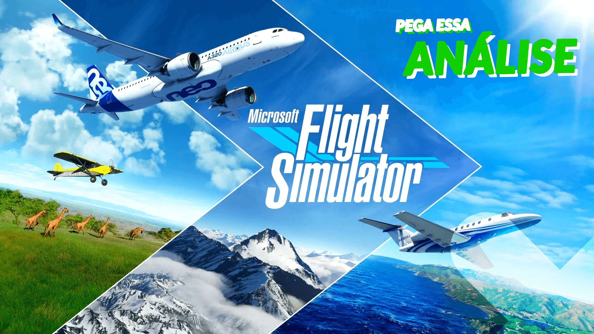 NOVO JOGO mais REALISTA DE AVIÃO!!! (VOO no RIO DE JANEIRO) - Flight  Simulator 2020 