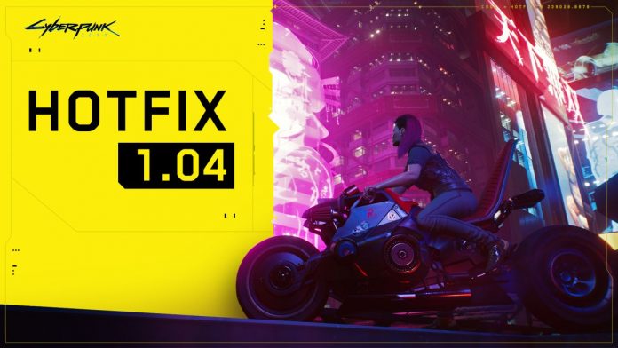 cyberpunk 2077 atualização