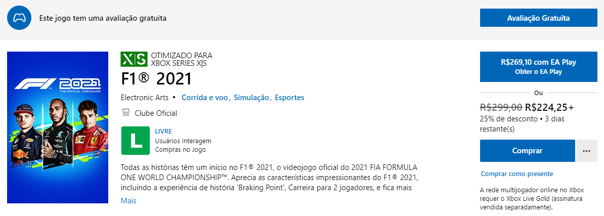 Assinantes da Xbox Live Gold já podem jogar Forza Horizon 3 gratuitamente  pelos próximos dias - Windows Club