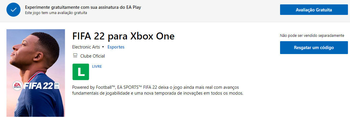 FIFA 22: a partir de hoje você pode jogar por 10 horas o game antes do  lançamento oficial