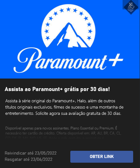 Paramount+ Xbox Game Pass
