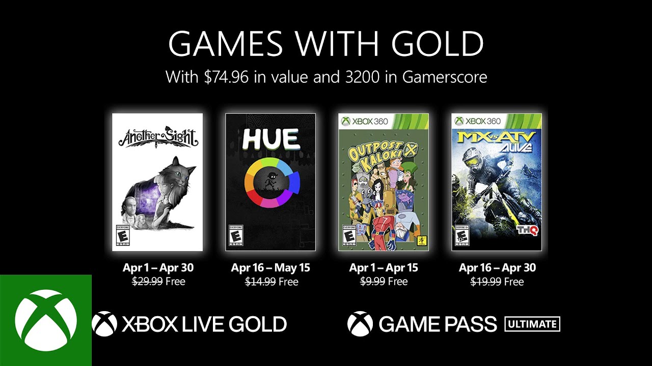 games with gold abril