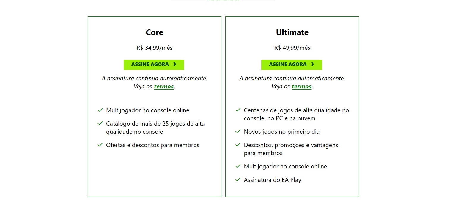 Xbox Game Pass Core receberá menos jogos e não terá títulos no