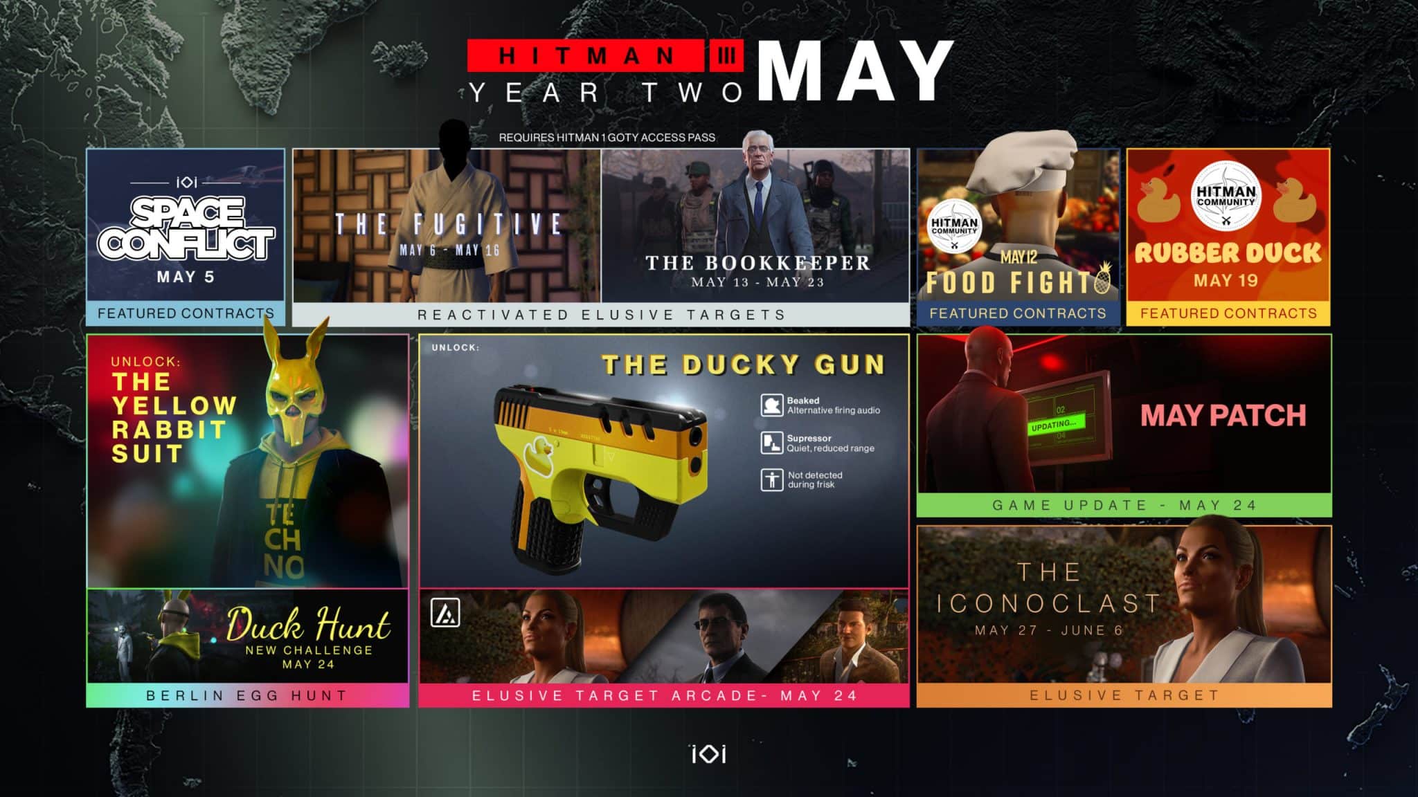 Hitman 3 roadmap