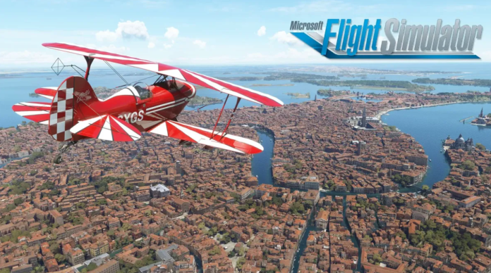 Microsoft Flight Simulator atualização de mundo Itália