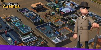 Two Point Campus, que será lançado no Game Pass, terá uma “escola de espião” Two Point Campus escola de espião