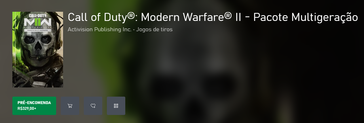 Comprar Call of Duty: Modern Warfare III - Pacote Multigeração