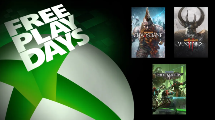 Free Play Days Warhammer