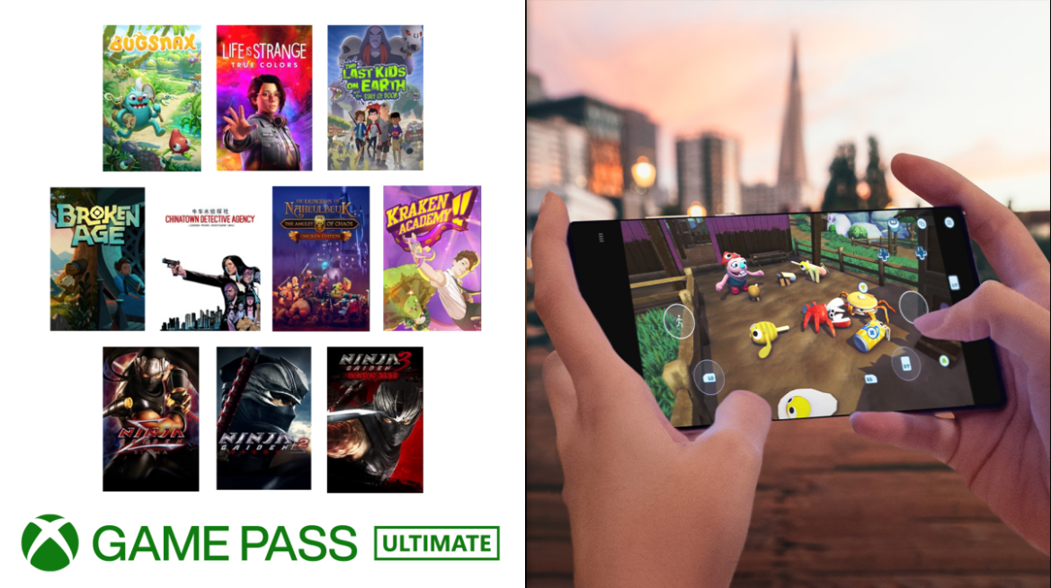 Os Melhores Jogos do Game Pass com comando Touch Screen para jogar no  xCloud