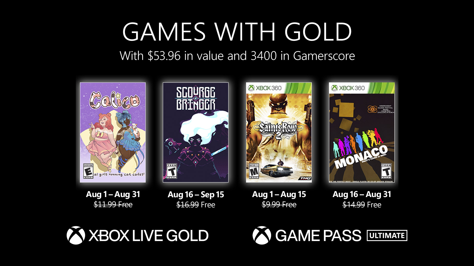 Games With Gold de setembro tem Portal 2 como última oferta para o Xbox 360