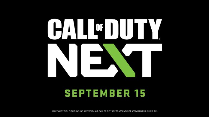 Call of Duty evento