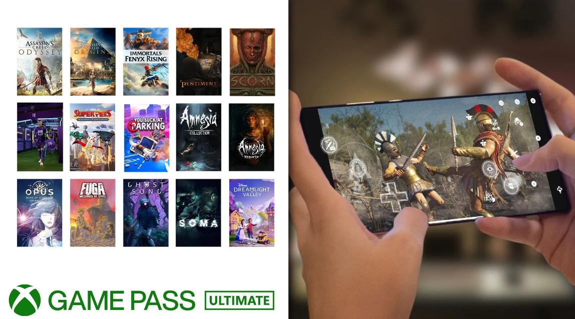 Os Melhores Jogos do Game Pass com comando Touch Screen para jogar no  xCloud