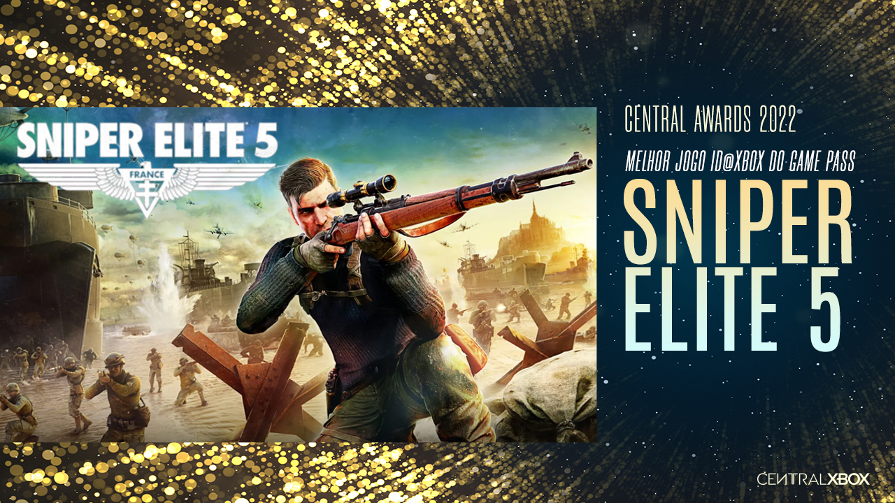 Sniper Elite 5 Melhor Jogo ID@XBOX do Game Pass | Central Awards