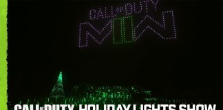 Call of Duty: Modern Warfare 2 ganha incrível show de luzes e drones