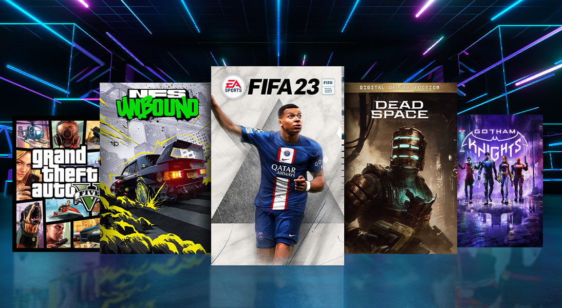 FIFA 23, Dead Space Remave, GTAV, Gotham Knights e outros grandes títulos  com até 70% de desconto