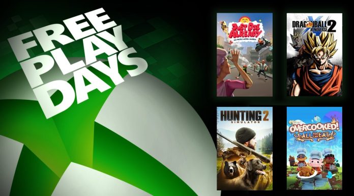 Free Play Days: Just Die Already, Dragon Ball Xenoverse 2, Hunting Simulator 2 e Overcooked! All You Can Eat Free Play Days Xbox