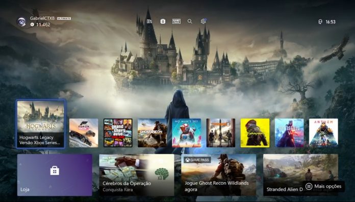 Xbox nova dashboard