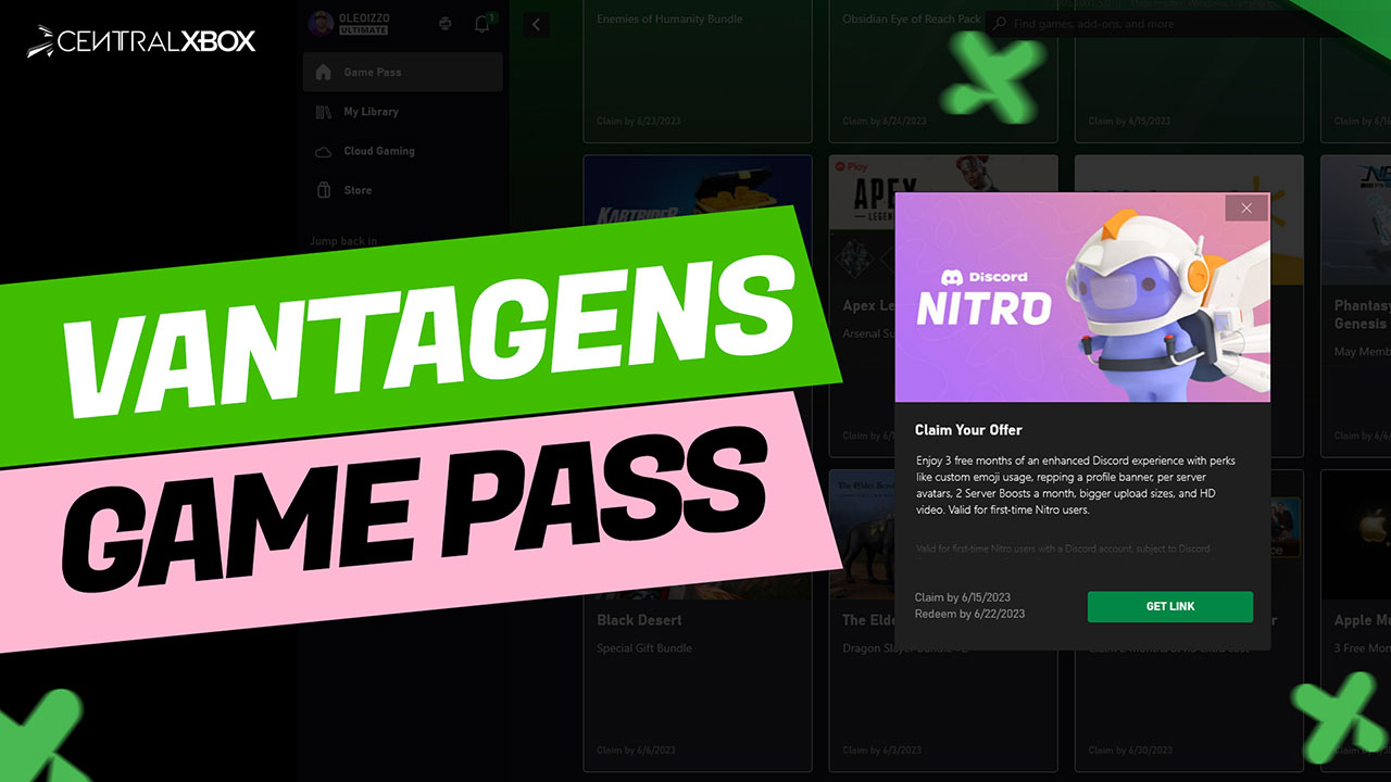 Como resgatar as Vantagens do Game Pass no Xbox, PC ou Celular