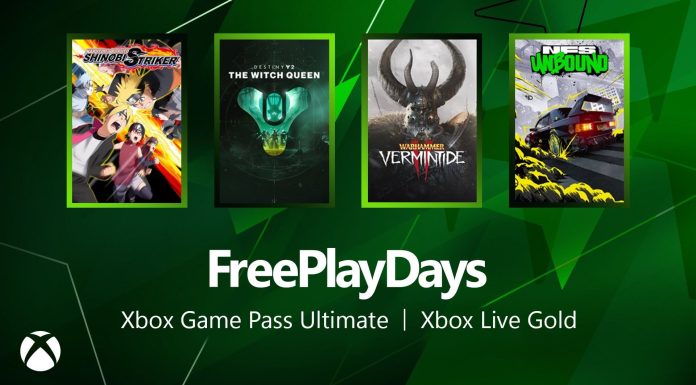 Free Play Days: Naruto to Boruto: Shinobi Striker, Destiny 2: The Witch Queen, Warhammer: Vermintide 2 e Need for Speed Unbound