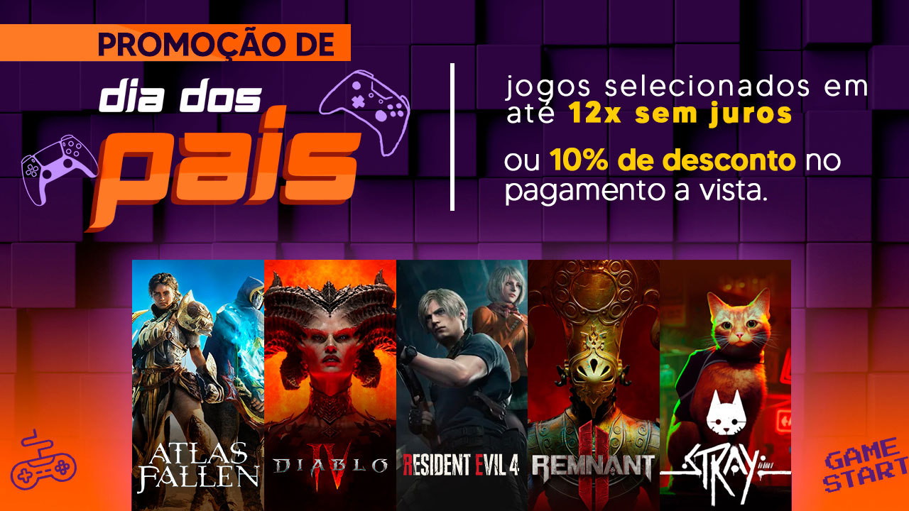 Ganhe 10% de desconto na compra de Jogos Lançamentos na Very Hard Games