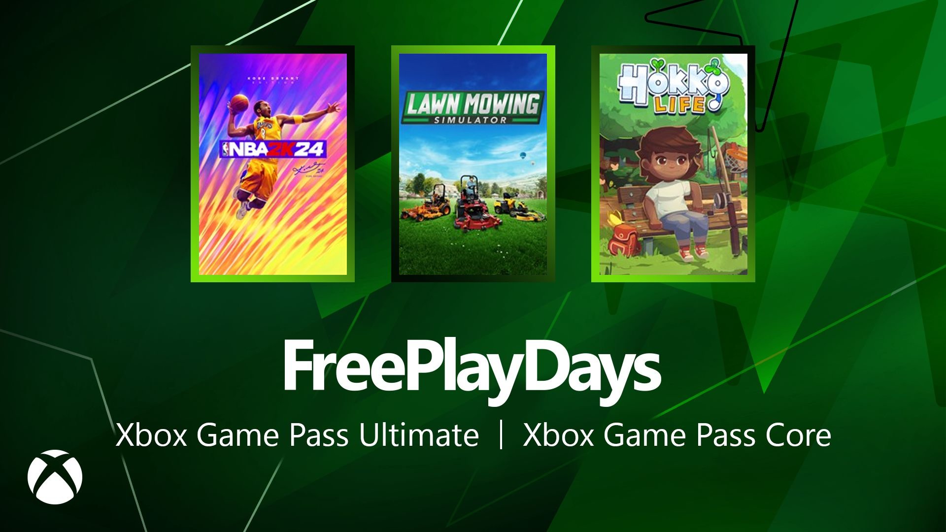 Free Play Days: Hokko Life, Lawn Mowing Simulator e NBA 2K24