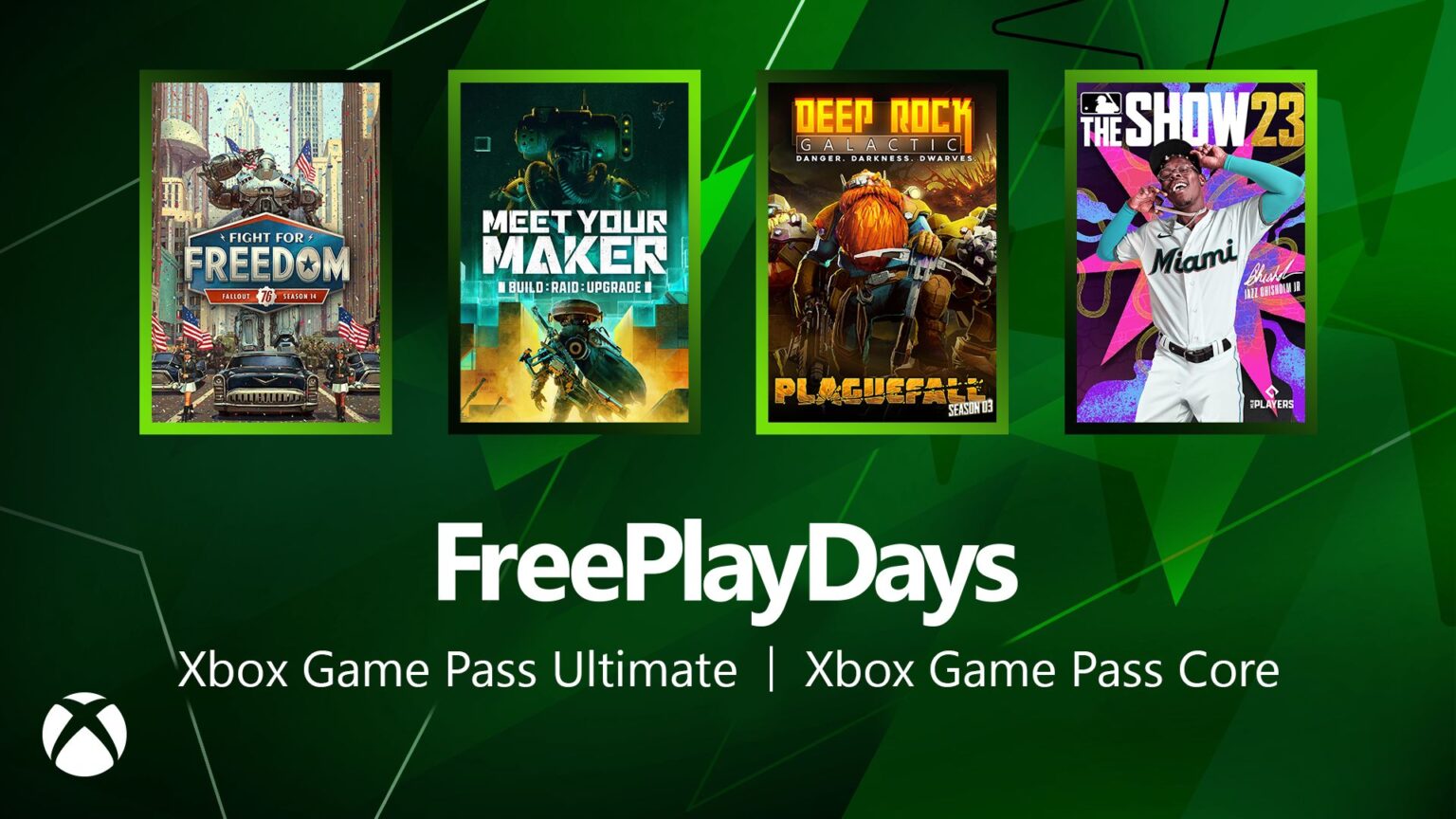 XBOX FREE PLAY DAYS - 4 JOGOS PRA BAIXAR AGORA MESMO 