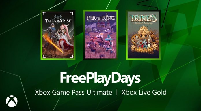 Free Play Days: Tales of Arise, For the King e Trine 5 Free Play Days