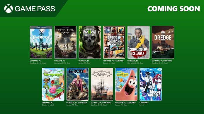 Através do Xbox Wire, a Microsoft divulgou os novos jogos que chegarão no catálogo do Xbox Game Pass para Console, xCloud e PC em abril.