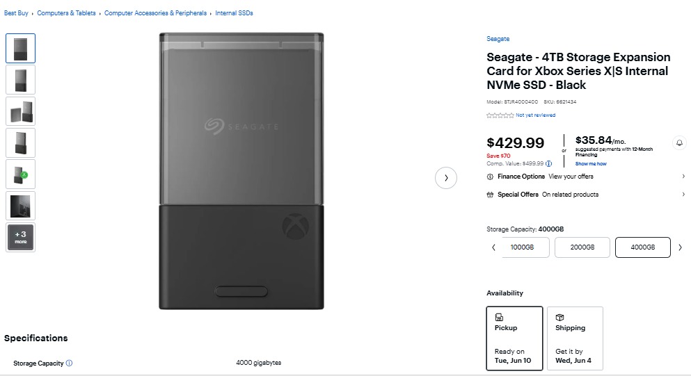O Xbox lançou de surpresa um novo cartão de expansão de memória para seus consoles de nova geração, os Xbox Series X|S.