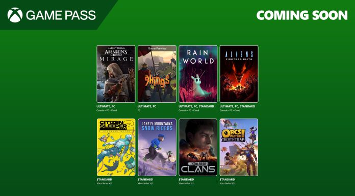 REVELADOS! Confira os novos jogos do Game Pass para agosto Através do Xbox Wire, a Microsoft divulgou os novos jogos que chegarão no catálogo do Game Pass para Console, xCloud e PC em agosto.