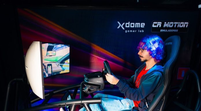 Arena Xdome, no Shopping Metrô Santa Cruz, recebe cockpits exclusivos e inéditos no universo gamer brasileiro