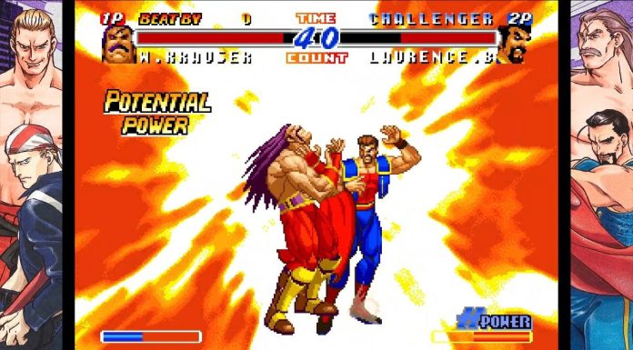 O clássico dos arcades REAL BOUT FATAL FURY 2: THE NEWCOMERS está disponível no Steam