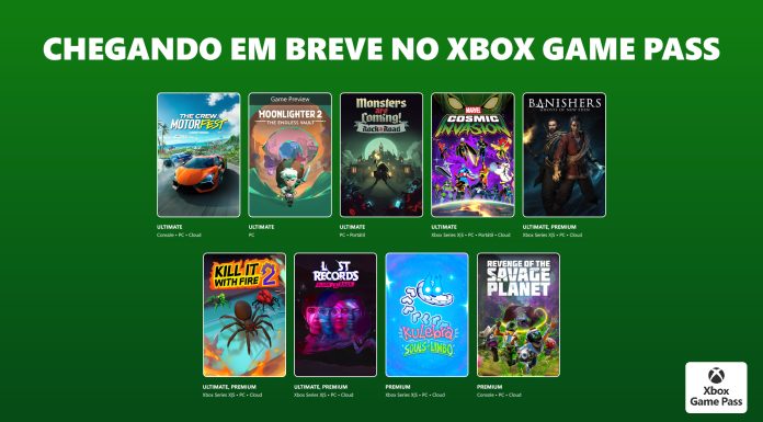 SAIU! Confira os novos jogos do Game Pass para a segunda metade de novembro Através do Xbox Wire, a Microsoft divulgou os novos jogos que chegarão no catálogo do Xbox Game Pass para Console, xCloud e PC em novembro.