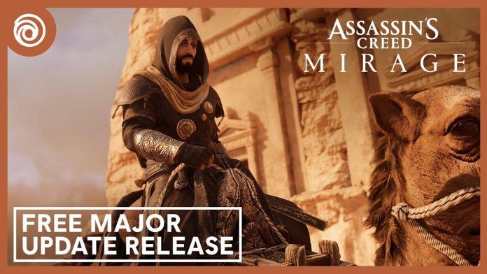 Através de uma publicação, a desenvolvedora francesa Ubisoft confirmou que o Assassin's Creed Mirage ganhou uma nova atualização gratuita.