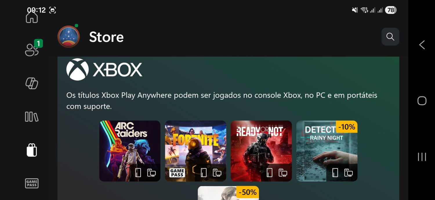 Após muita espera, a loja móvel do Xbox já está disponível em seu aplicativo beta em dispositivos Android e iOS.